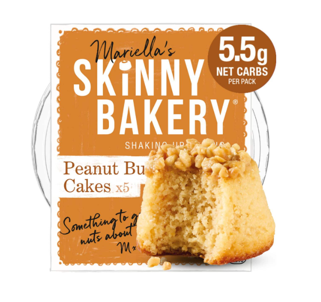 Mariella’s KETO Peanut Butter Cakes (6 pack x 5 cakes)